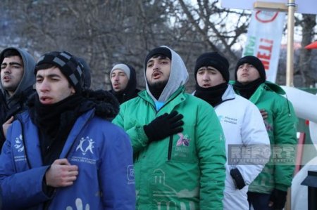 Акция на дороге Ханкенди - Лачын продолжается уже 55 дней - ФОТО