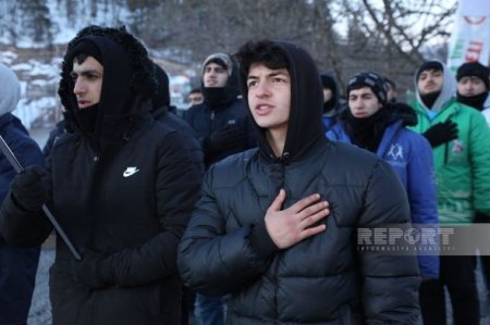 Акция на дороге Ханкенди - Лачын продолжается уже 55 дней - ФОТО