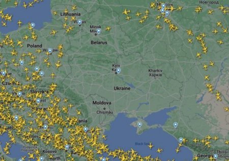 Причиной закрытия воздушного пространства Молдовы стал неопознанный объект