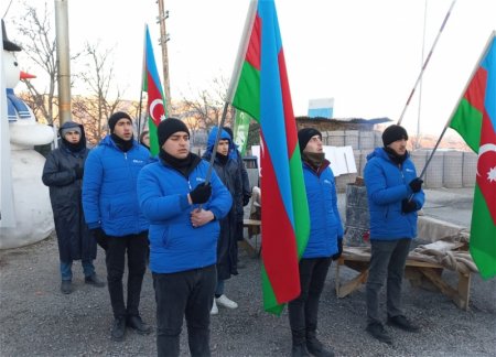 Акция на дороге Ханкенди-Лачин продолжается уже 66 дней 