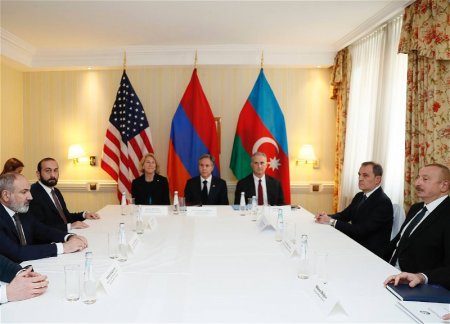 В Мюнхене началась встреча Ильхама Алиева с Николом Пашиняном и Энтони Блинкеном