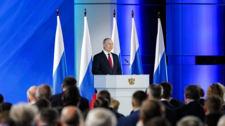 Песков раскрыл детали послания Путина