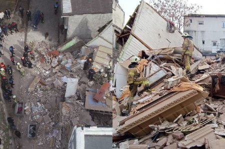 В Стамбуле обрушилось здание 