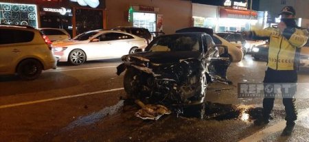 В Баку произошла цепная авария: есть погибший и раненые - ОБНОВЛЕНО + ФОТО В Баку произошла цепная авария: есть погибший и раненые - ОБНОВЛЕНО + ФОТО