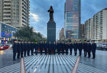 В Азербайджанской армии состоялись мероприятия по случаю 31-й годовщины Ходжалинского геноцида - ФОТО