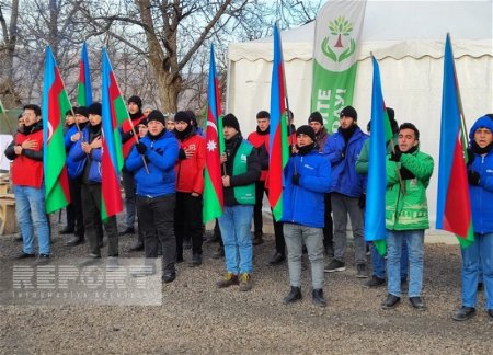 Экоакция на дороге Ханкенди-Лачин продолжается 87 дней