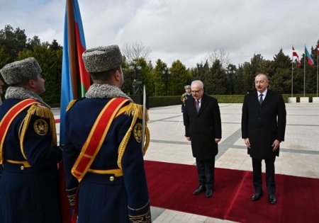 Состоялась официальная церемония встречи Президента Латвии Эгилса Левитса