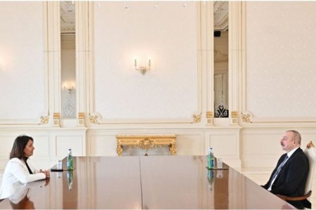 Президент Азербайджана принял министра разведки Израиля