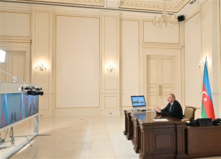 Ильхам Алиев провел встречу с болгарским коллегой в формате видеоконференции