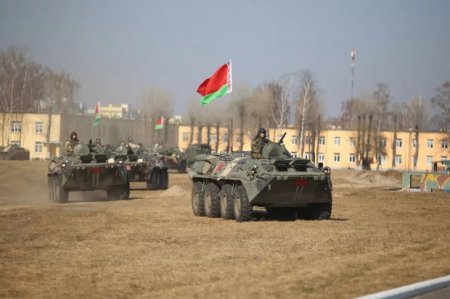 Беларусь провела военные учения недалеко от границы с Польшей