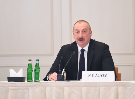 Состоялась встреча Президента Азербайджана Ильхама Алиева с деловыми людьми Германии - ФОТО