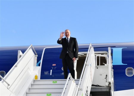 Завершился рабочий визит Президента Азербайджана Ильхама Алиева в Германию