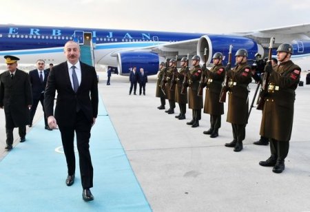 Ильхам Алиев в Турции Ильхам Алиев в Турции