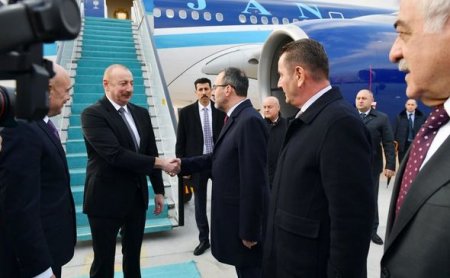Ильхам Алиев в Турции