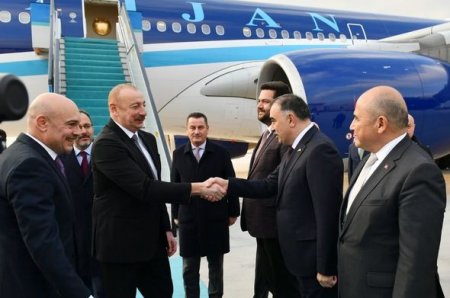 Ильхам Алиев в Турции 