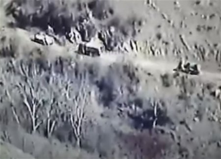 Министерство обороны сообщило об очередных перевозках военных грузов для незаконных армянских формирований 