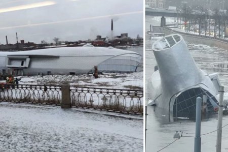 В Петербурге тонет плавучий ресторан на Неве 