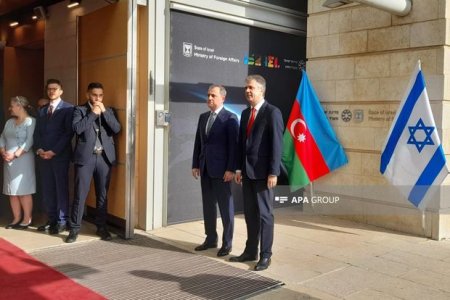 Главы МИД Азербайджана и Израиля встретились в Иерусалиме 