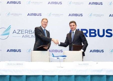 «Азербайджанские Авиалинии» заказали 12 самолетов семейства A320neo 