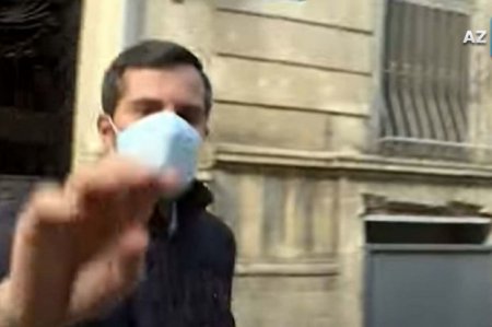 Сотрудники AzTV подверглись нападению перед посольством Ирана в Баку 