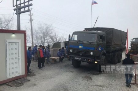 По дороге Ханкенди - Лачын беспрепятственно проехали 98 автомобилей РМК