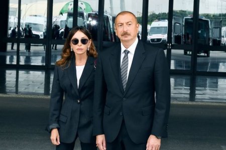 Ильхам Алиев и Мехрибан Алиева посетили Нефтчалинский район