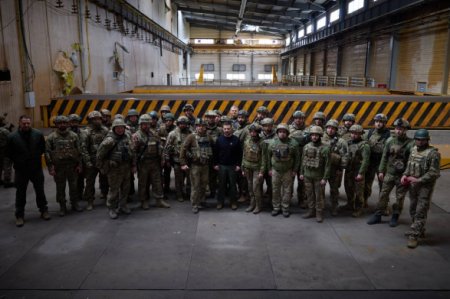 Зеленский на передовой в Донецкой области Зеленский на передовой в Донецкой области
