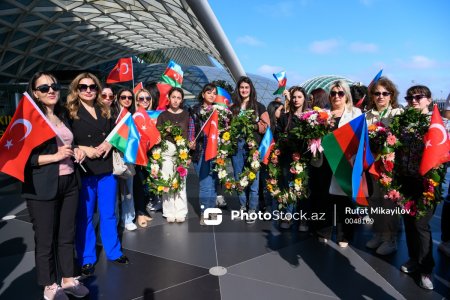 Посвятившие в Иреване свои победы Азербайджану турецкие спортсмены прибыли в нашу страну