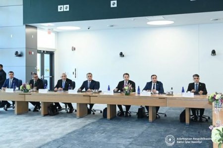 Состоялась встреча глав МИД Азербайджана и Армении с участием госсекретаря США - ОБНОВЛЕНО + ФОТО