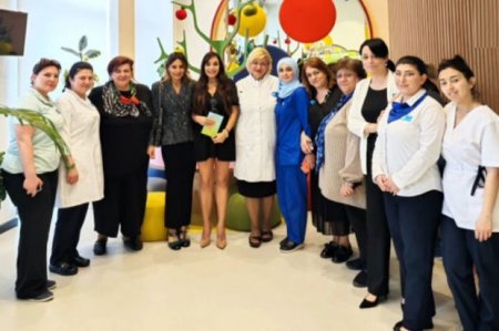 Лейла Алиева посетила Центр раннего вмешательства USG