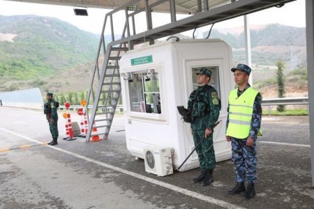 Полностью обеспечен свободный проезд через пограничный КПП в начале лачынской дороги 