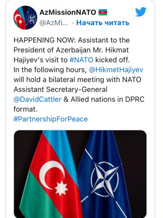 Хикмет Гаджиев встретится с помощником генсека НАТО - ФОТО