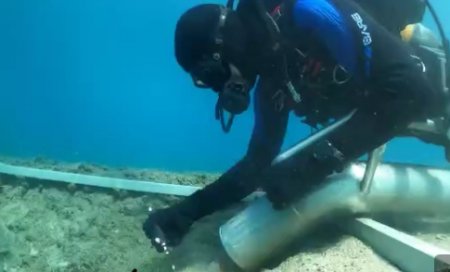 В Средиземном море обнаружена затопленная дорога возрастом 7000 лет