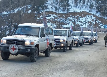 В МККК сообщили о приостановке гуманитарной деятельности на Лачинской дороге
