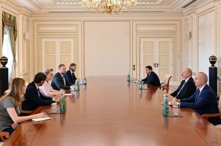 Президент Азербайджана принял председателя Парламентской ассамблеи ОБСЕ