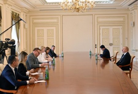 Алиев принял cпикера парламента Черногории 