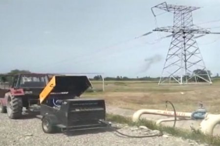 Жители Хачмаза утверждают, что в газопровод закачивается воздух