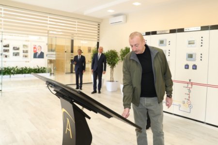Ильхам Алиев в Лачине Ильхам Алиев в Лачине