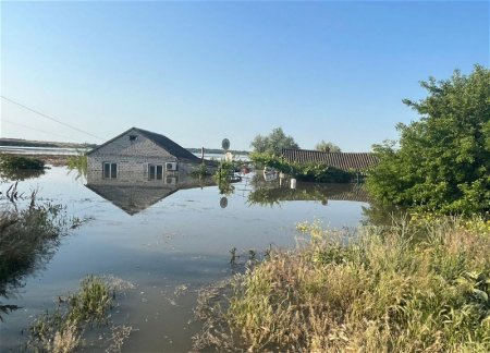 Катастрофа на Каховской ГЭС: на Херсонщине в ближайшие 20 часов уровень воды увеличится на метр