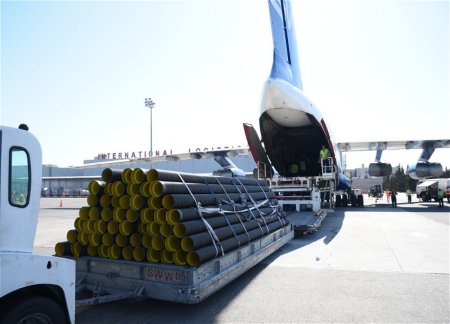 Азербайджан направил очередную гуманитарную помощь Украине