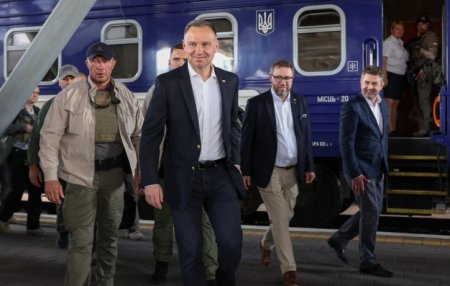 В Киев прибыл президент Польши Анджей Дуда