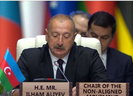 Ильхам Алиев о разоружении армянских войск в Карабахе