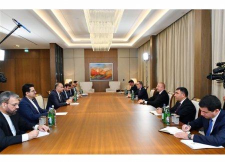 Президент Азербайджана принял главу МИД Ирана
