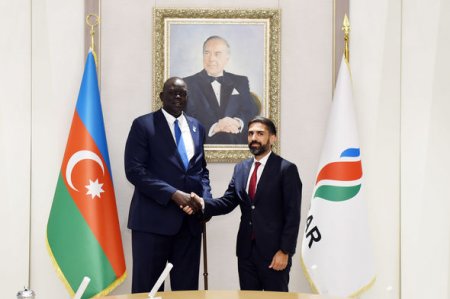 Президент SOCAR встретился с и.о. министра иностранных дел Южного Судана - ФОТО