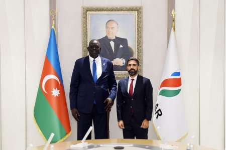 Президент SOCAR встретился с и.о. министра иностранных дел Южного Судана - ФОТО
