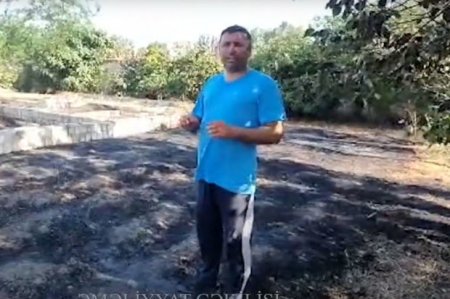 В Шабранском районе выявлен подозреваемый в умышленном поджоге