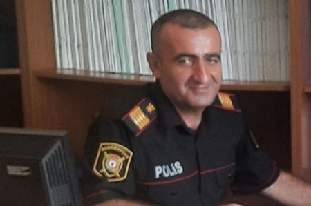 В Нахчыванской АР состоялись похороны погибшего при спасении тонувших граждан полицейского