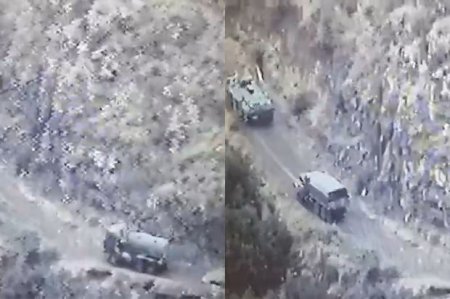 Росмиротворцы продолжают сопровождать военные грузы армянских боевиков