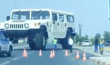 Новый авто дубайского шейха поражает размером