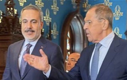 Фидан и Лавров обсудили в Москве подготовку к встрече Эрдогана и Путина Фидан и Лавров обсудили в Москве подготовку к встрече Эрдогана и Путина